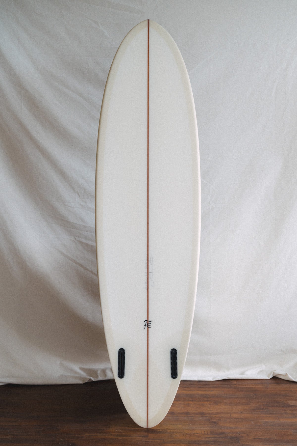 performance midlength twin fin surfboard by from earth for sale in bali